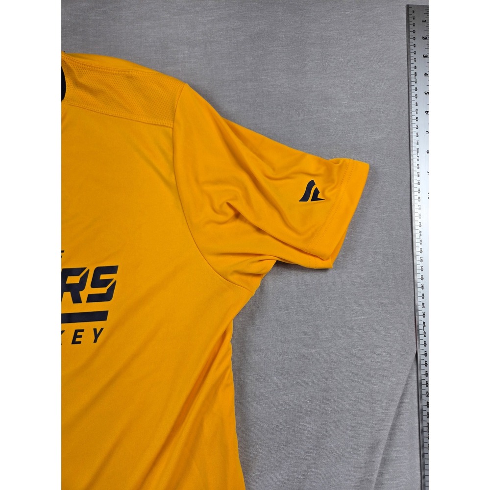 Fanatics Authentic Pro Nashville Predators Hockey Shirt Mens XL Gold NHL Tee - Picture 5 of 9